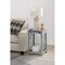 Alaterre Furniture 15.75 W, 15.75 L, 23.5 H, Pine with Composite Wood, Gray ANCT0240 - alternate 1